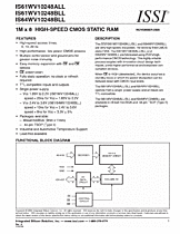 DataSheet IS61WV10248BLL pdf
